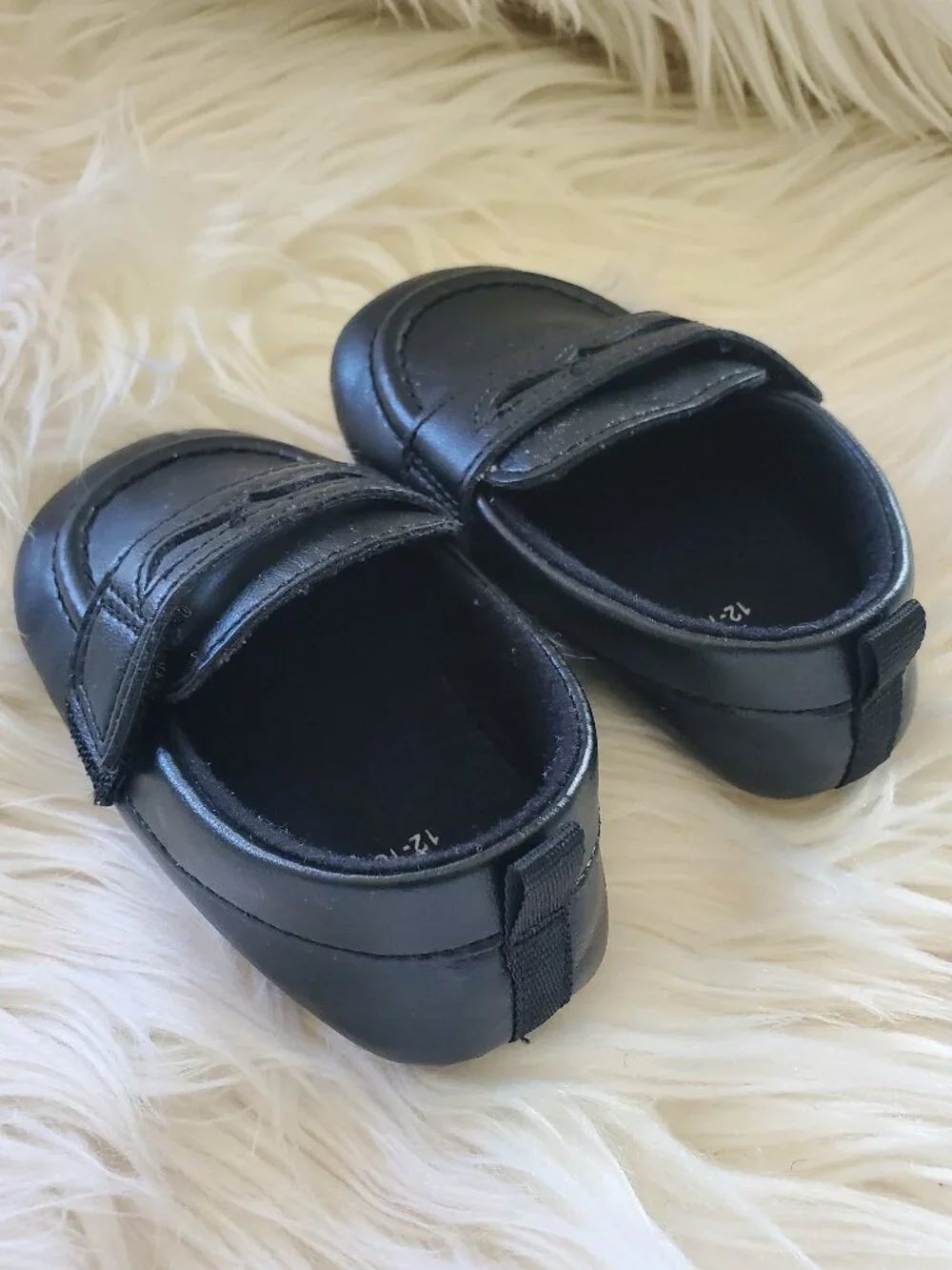 Gap Boy's Black Loafer & Sneaker Bundle SZ 12-18M